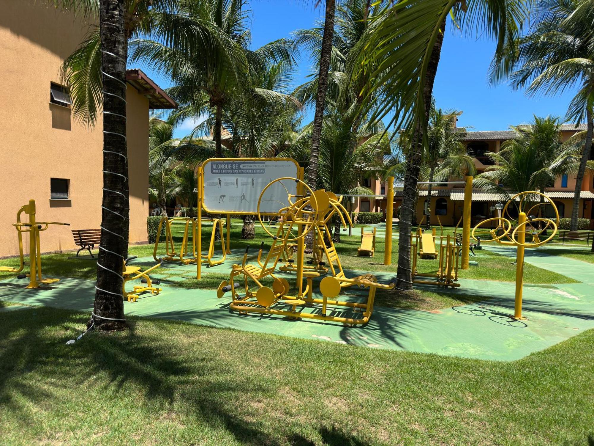 Flat Guarajuba 4 Quartos Terreo A Beira Mar - Pe Na Areia - Governanca Com Arrumadeira E Wi Fi Inclusos Camassari ภายนอก รูปภาพ